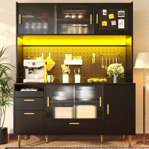 Led küchenschrank hochschrank - küchenschrank,