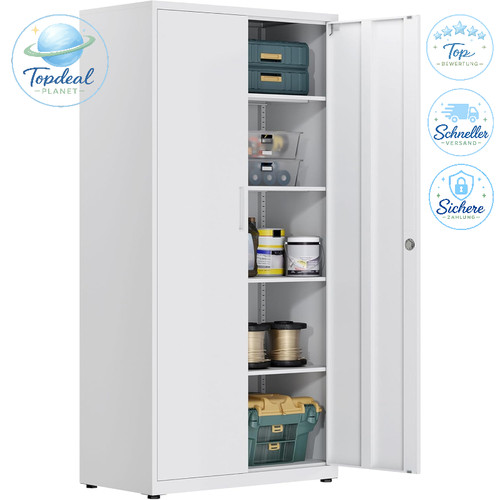 Aktenschrank stahl 180x80x40cm - aktenschrank,