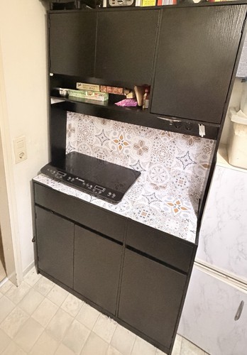 Hzuaneri hochschrank schwarz - hzuaneri,