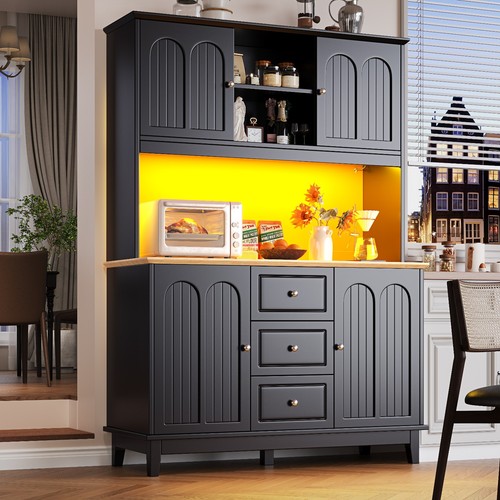 Hochschrank küchen vitrinen - hochschrank,