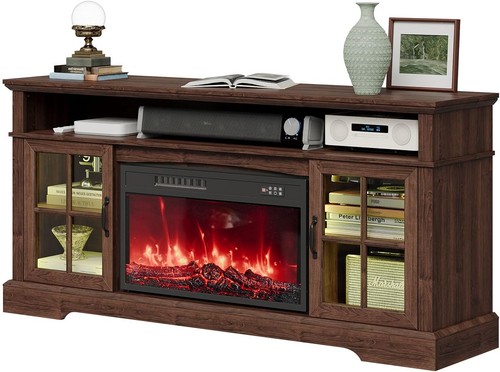 Schrank mit kamin - tv,
