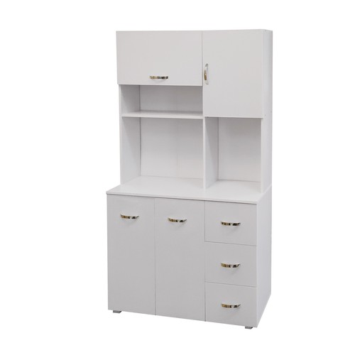 Küchenschrank weiß blanca - küchenschrank,