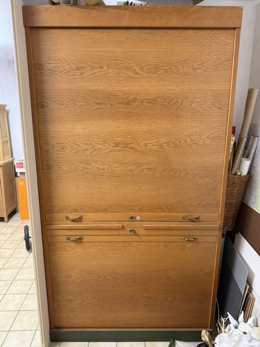 Vintage rollladenschrank - vintage,