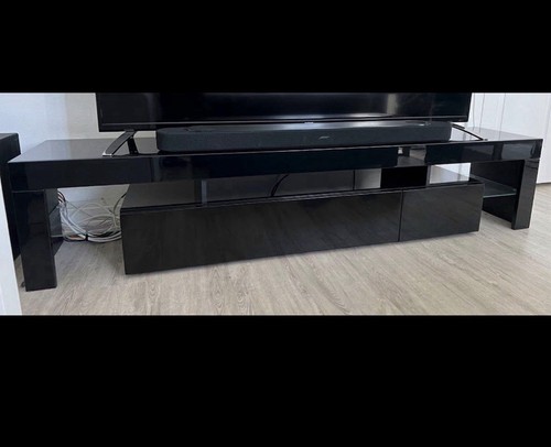 Schwarzes lowboard - schwarzes,